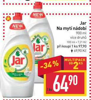Prostředek na nádobí Jar