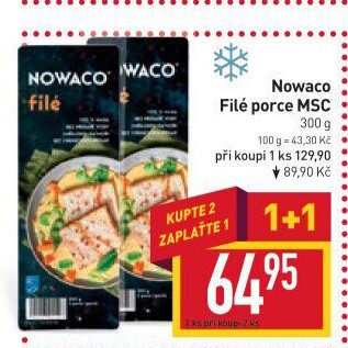 Rybí filé mražené Nowaco