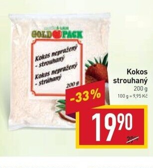 Strouhaný kokos Natürlich Gold Pack