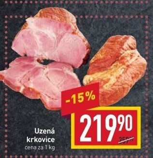 Uzená krkovice