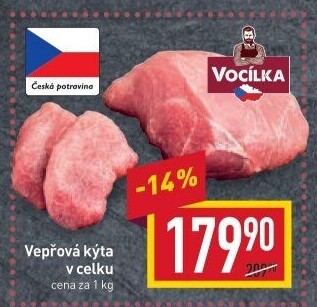 Vepřová kýta Vocílka