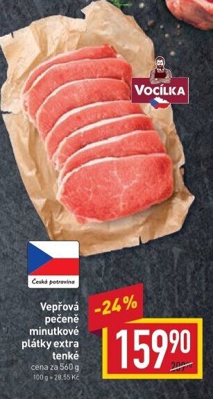 Vepřová pečeně Vocílka