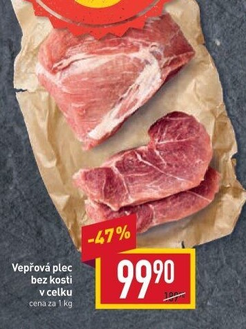 Vepřová plec bez kosti
