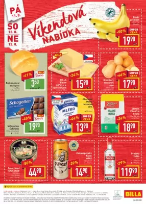 akční leták BILLA 9.8.2023-15.8.2023
