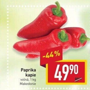 Paprika červená kapie