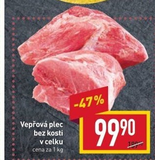 Vepřová plec bez kosti