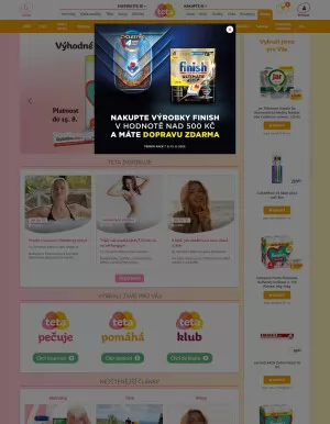 akční leták Teta drogerie 9.8.2023-15.8.2023