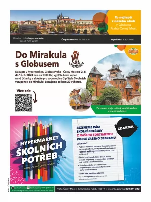 akční leták Globus 9.8.2023-15.8.2023