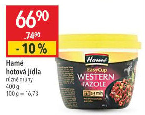 Fazole western Snadno a rychle Hamé