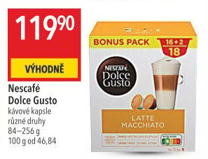 Kapsle Dolce Gusto Nescafé