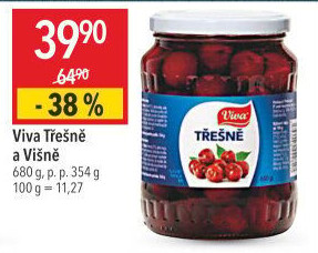 Kompot třešně Viva