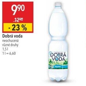 Přírodní voda Dobrá voda