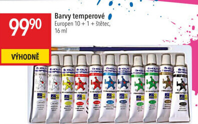 Temperové barvy Europen