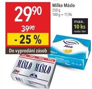 Máslo Milko