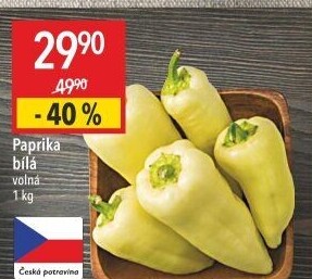 Paprika bílá