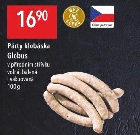 Párty klobása Globus
