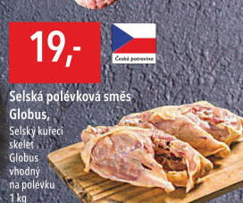 Selský kuřecí skelet Globus