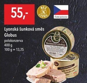 Směs šunková lyonská Globus