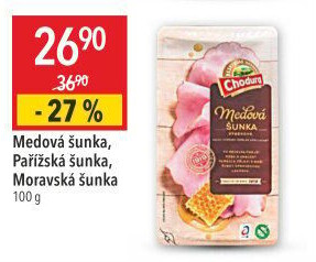 Šunka medová výběrová Beskydské uzeniny Chodura