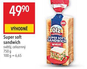 Toustový chléb Sandwich Soft Ölz