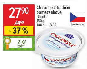Tradiční pomazánkové Choceňské