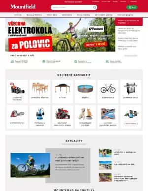 akční leták Mountfield 9.8.2023-15.8.2023