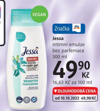 Intimní emulze Jessa