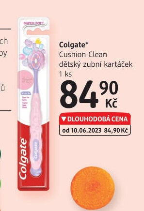 Kartáček na zuby dětský Cushion Clean Colgate