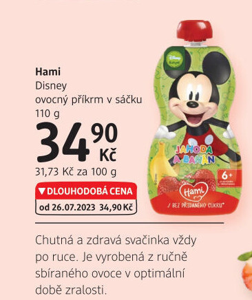 Ovocná kapsička Hami