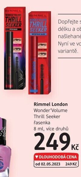 Řasenka Wonder Volume Thrill Seeker Rimmel