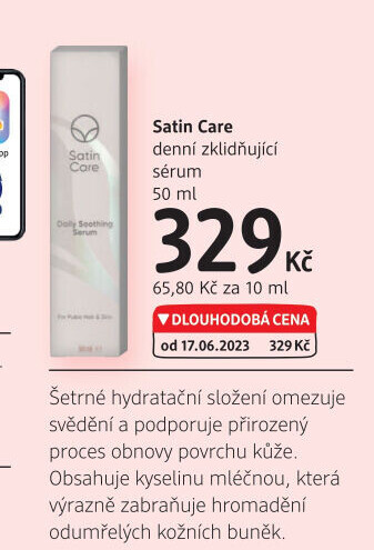 Zklidňující sérum po holení Satin Care Gillette