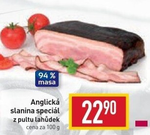 Anglická slanina speciál LE&amp