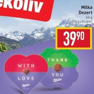 Bonboniéry Milka