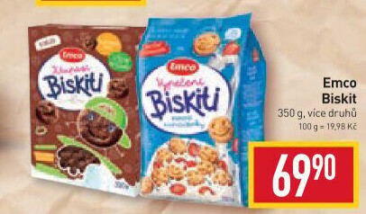 Cereálie Biskiti Emco