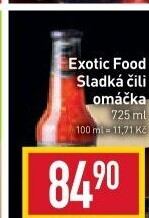 Chilli omáčka sladká Exotic food