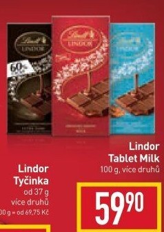 Čokoláda Lindor Lindt