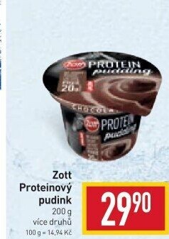 Dezert pudink protein Zott