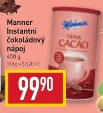Instantní kakao Manner