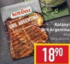 Koření Gril Argentina Kotányi