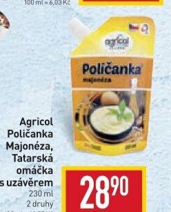 Majonéza Poličanka Agricol