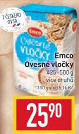 Ovesné vločky Emco
