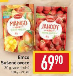 Ovoce sušené mrazem Emco
