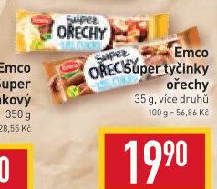 Tyčinka Super Ořechy Emco