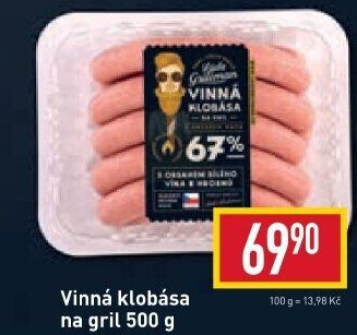 Vinná klobása na grilLáďa Grileman Kostelecké uzeniny