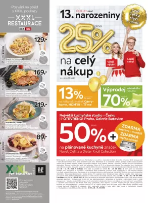 akční leták XXXLutz 14.8.2023-27.8.2023