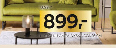STOLNÍ SVÍTIDLO