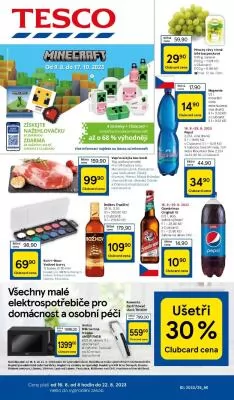 akční leták Tesco 16.8.2023-22.8.2023