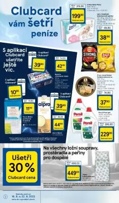 akční leták Tesco 16.8.2023-22.8.2023