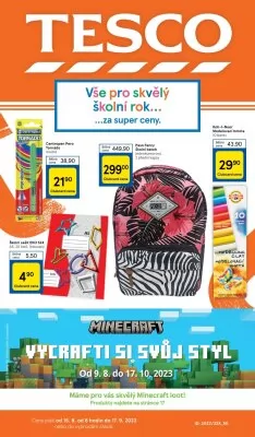 akční leták Tesco 15.8.2023-17.9.2023