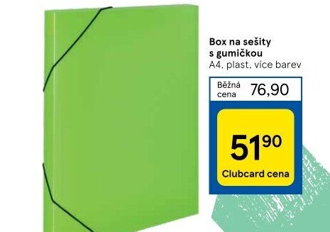 Box na sešity A4